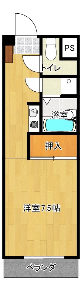 ＷＥＳＴ　ＲＩＶＥＲ　ＭＡＮＳＩＯＮ 間取り