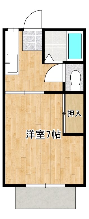 マツウラアパート 間取り