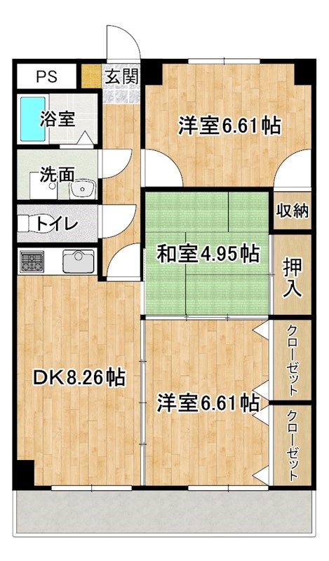 マンション イーストコート 間取り