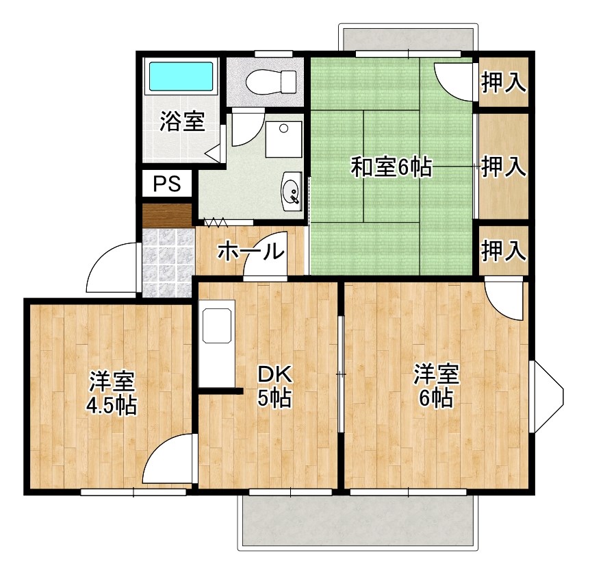 アンピュール 間取り
