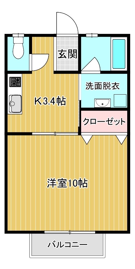 ダックかんばら 間取り
