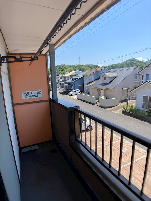 エルモア青川 ベランダ