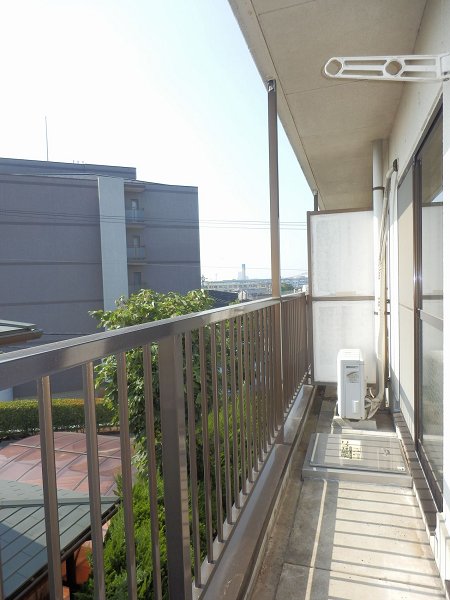 鵜の森ビル ベランダ
