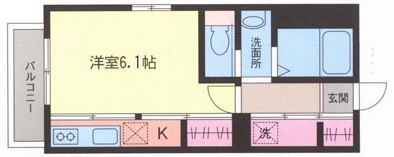 メゾン　シェル 間取り