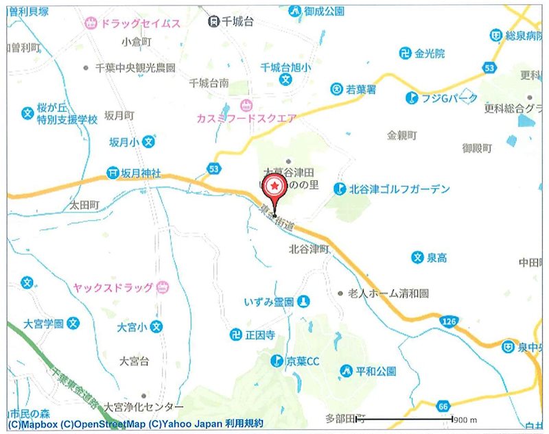 北谷津126号沿貸地 リビング