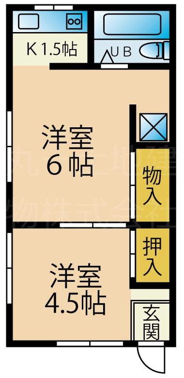 仁戸名町アパート 間取り
