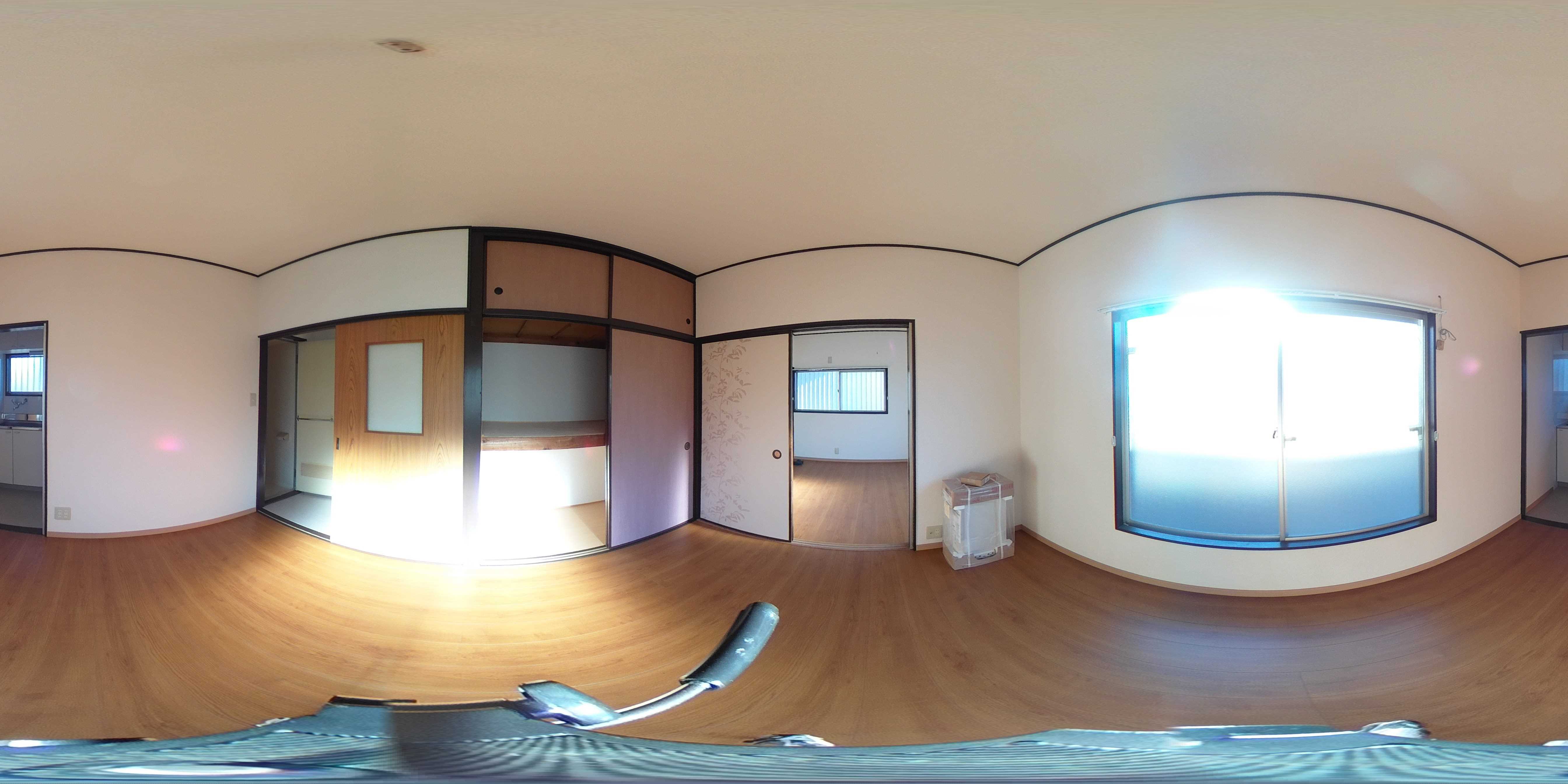 仁戸名町アパート ベッドルーム