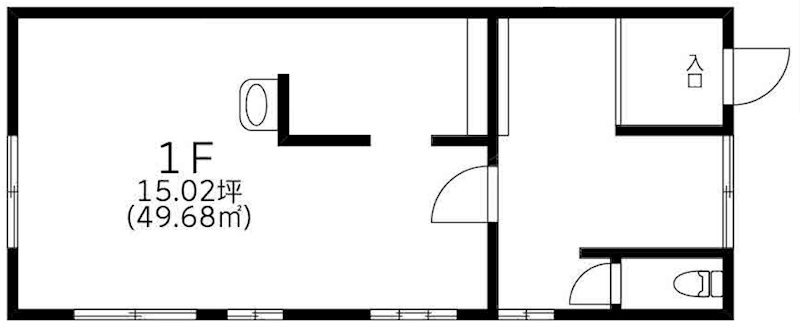 旭町Y店舗 間取り