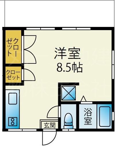 仁戸名町Hアパート 間取り