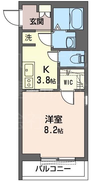 レフィシア（都町） 間取り