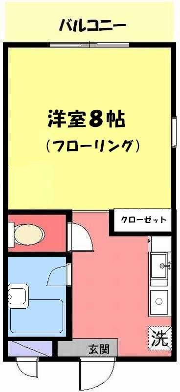 ヒルズ・オキマンション 間取り
