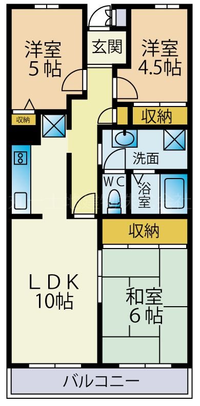 アンリベールⅡ 間取り