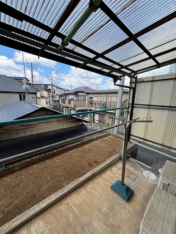 フラワーヒルズ２号館 ベランダ