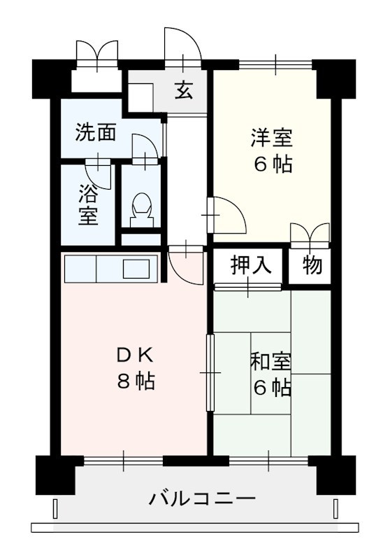 パークサイド薬院 間取り