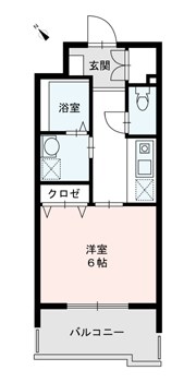 ジャスティス駅東 間取り