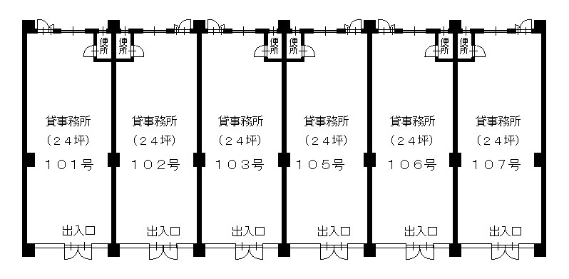ファーストいずみビル 間取り