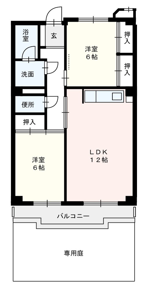 山王パークサイドビル 間取り