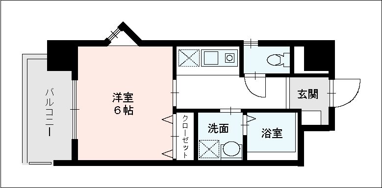 ジャスティス駅東 間取り