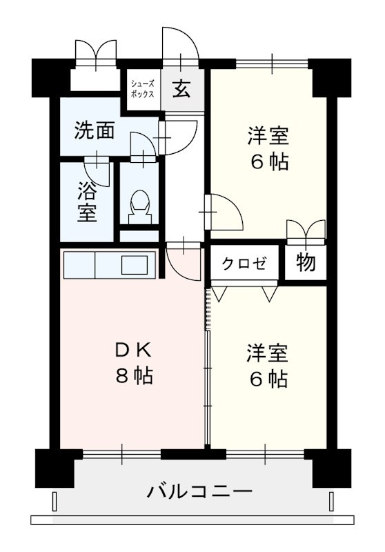 パークサイド薬院 間取り