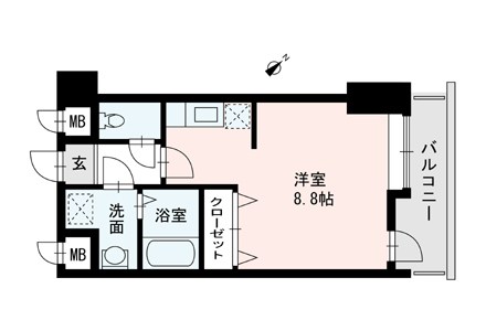 フォルム高宮 間取り