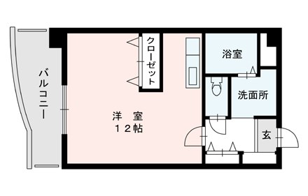 グレイスフルマンション東比恵 間取り