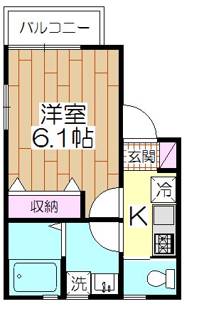 リッツハウス北千住 102号室 間取り