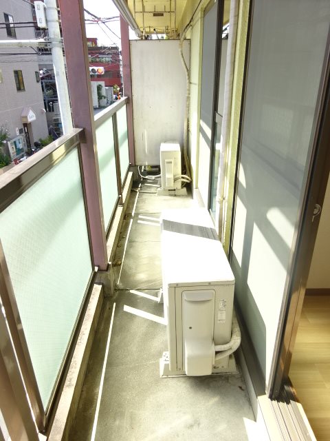 第一栄コーポ ベランダ