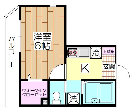 メゾンT・K 301号室 間取り