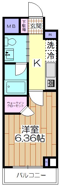 トラウムハイム 204号室 間取り