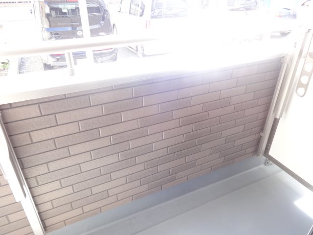 Court Brownie ベランダ