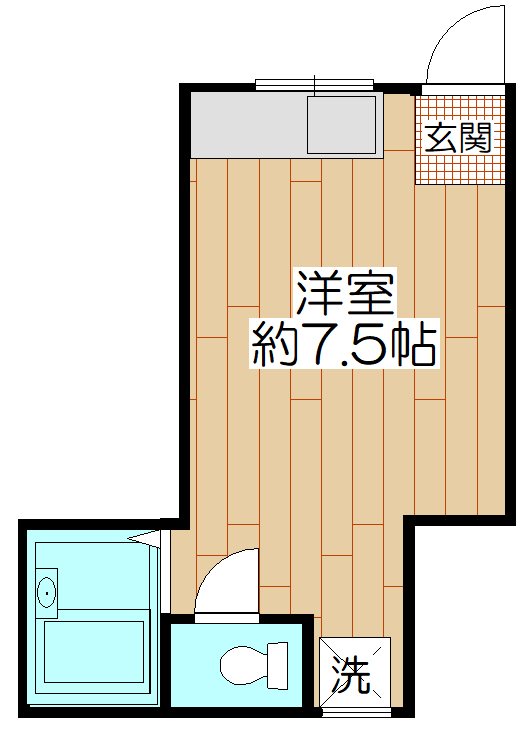 高尾ハイツ  間取り