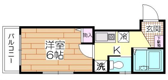 ネット第79  301号室 間取り