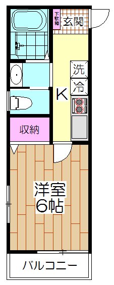 クオーレ五反野  間取り