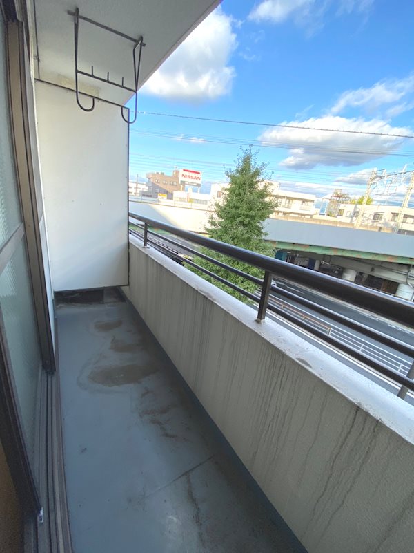 高須ビル ベランダ