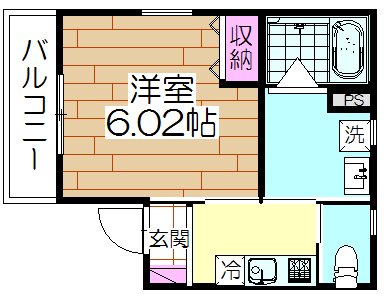 SprouT Umejima   間取り