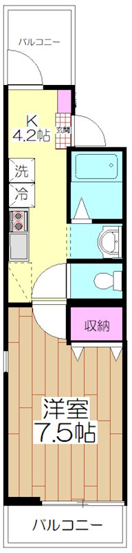 プランドールK   間取り