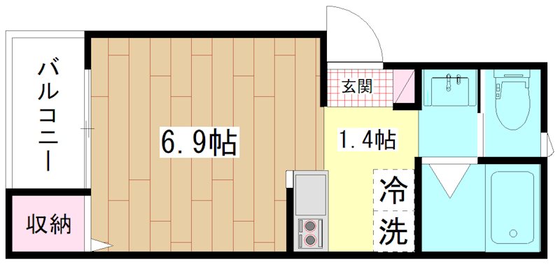ヴィラ西新井 間取り