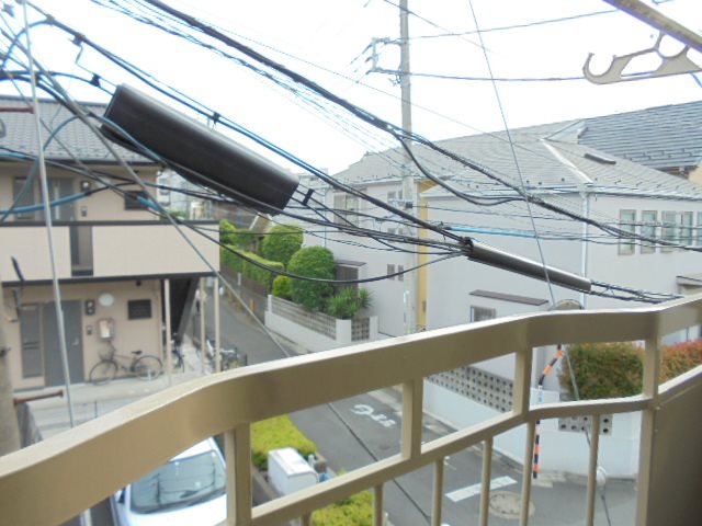 シティハイムウメジマⅡ   ベランダ