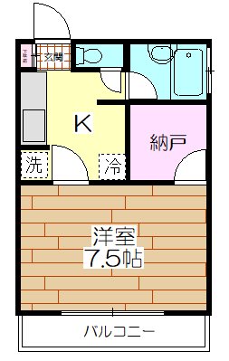 ネット第７７ビル  間取り