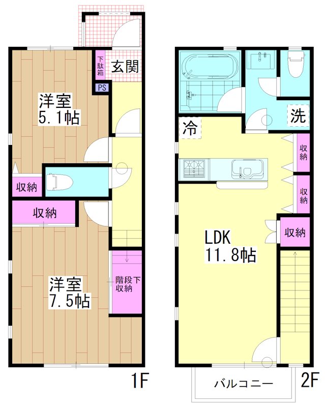 シャトン 間取り