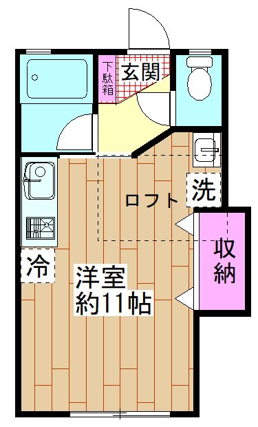 カーサ・カトウ 間取り図