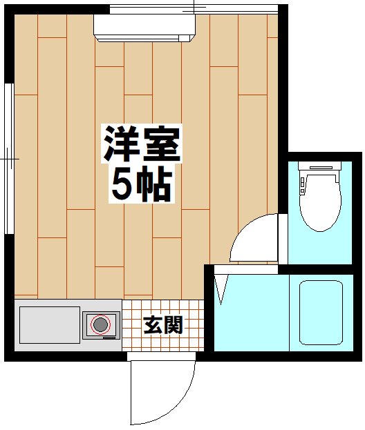 梅島ガーデン 207号室 間取り