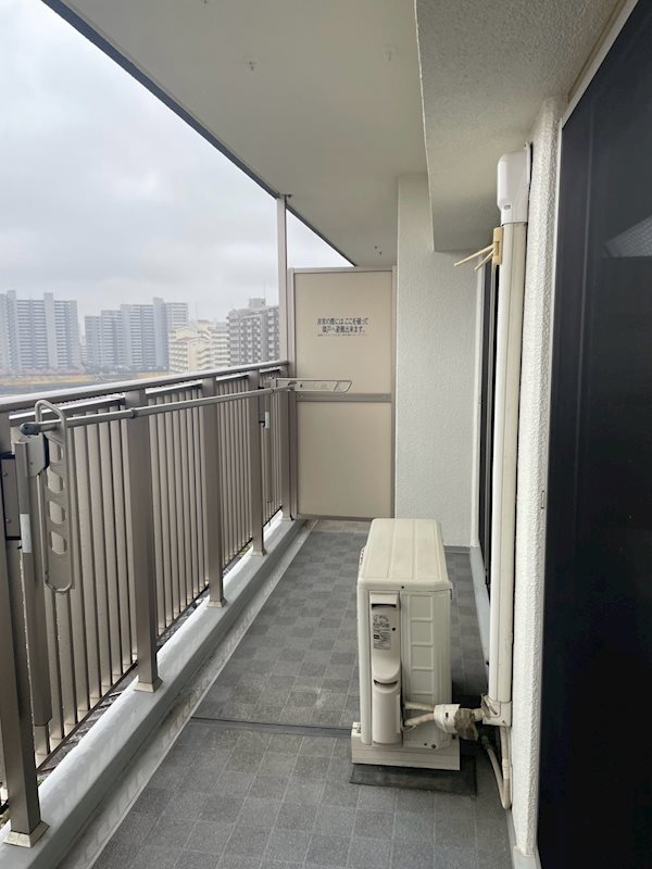 北千住パークファミリア ベランダ