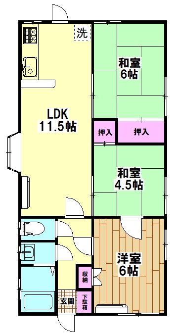 貸家28 間取り