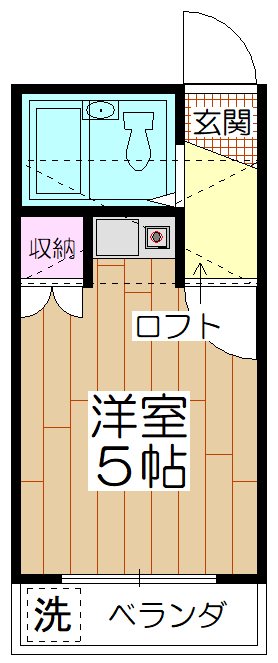 ガーデンウメダ  205号室 間取り