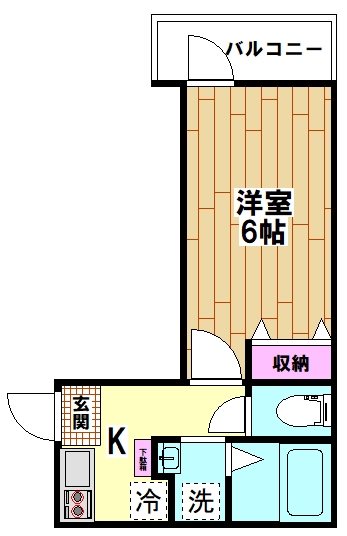 G.Lien（ジーリアン） 204号室 間取り
