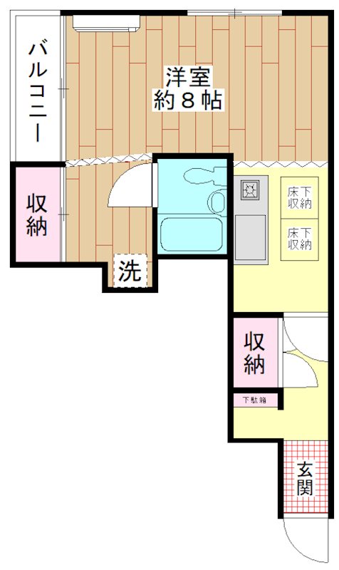 フェアリーヒルズ草加 301号室 間取り