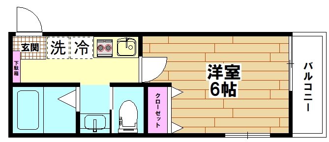 G.LienⅢ(ジーリアン3) 間取り