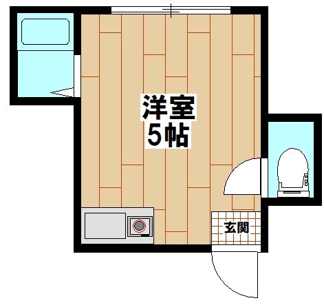 梅島ガーデン 206号室 間取り