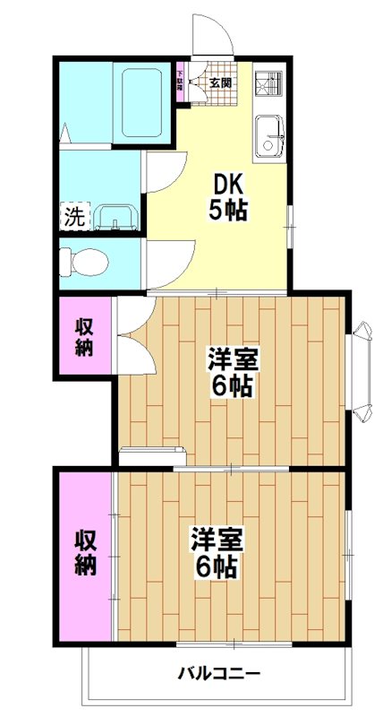 エクセル21 間取り図